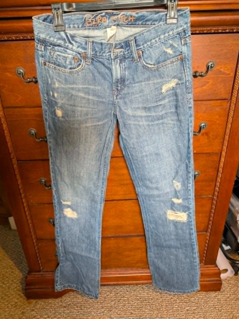 Ezra Fitch Distressed Jeans